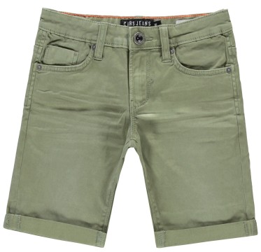 Twill Shorts / Color Denim in Khaki für Boys von CARS JEANS 51392-19