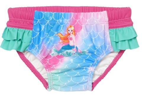 Windelbadehose + Kordelzug zur Weitenregulierung *Meerjungfrau* UPF 50+ v. PLAYSHOES 461260