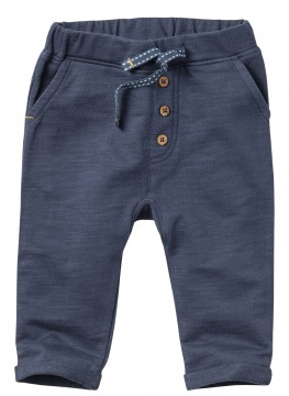 Coole Sweatpants Baggy Style in Blau BIO BW GOTS zert. PEOPLE Wear Organic 2211069
