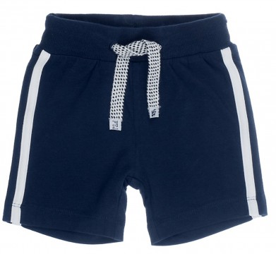 Coole Organic Cotton Shorts in Navy Blau mit weißem Streifen von FEETJE &quot;Captain Cool&quot; 0173