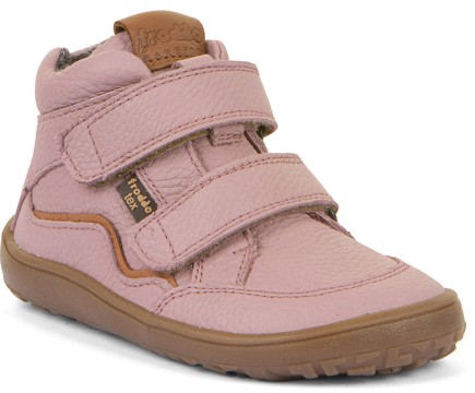Halbhohe Barfußschuhe, Leder +TEX, Textil Inlay in Pink / Rosa Uni von FRODDO G3110264