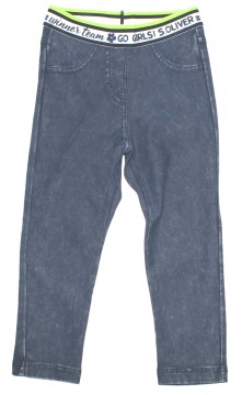 Coole Leggings / Jeggins im Jeans Style in Denim Blue mit Waschung, Elastikbund von S.OLIVER 3072