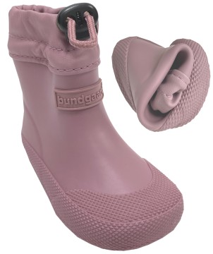 Extrem flexible & leichte Barfuß- Gummistiefel Kurzschaft COVER in 3470 Alt Rosa v. BUNDGAARD