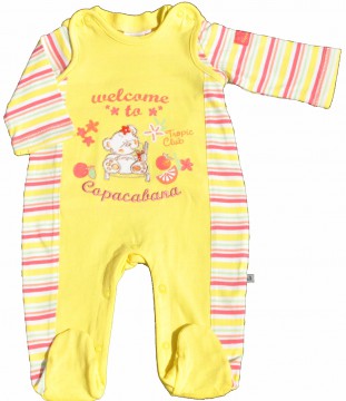 Jacky Baby Strampler Stramplerset Gelb Kj Fashion