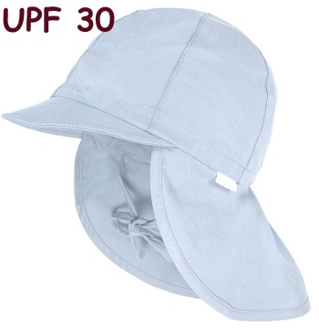 Basic Schirmmütze mit Nackenschutz zum binden UPF 30 in Jeansblau von MAXIMO 708580 fb 61