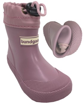 Extrem flexible &amp; leichte Barfußschuhe / Gummistiefel Kurzschaft COVER in Dark Rose BUNDGAARD