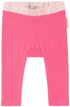 lange Leggins in Pink / Cerise mit elastischem Schlupfbund von NOPPIES 74262