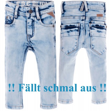 Coole, helle Skinny Jeans aus Power Stretch Denim in Stoned Blue von FEETJE für Boys 1273