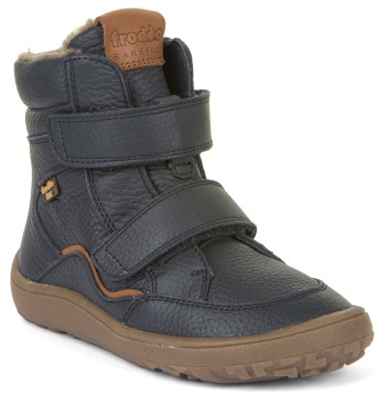 Winterschuhe /Barfußschuhe +Schurwoll Futter &amp; TEX Membran in Dark Blue v. FRODDO G3160232