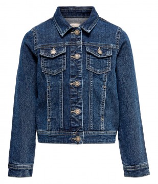 Must Have - klassische Jeansjacke in Medium Blue für Girls von ONLY Kids 15201030