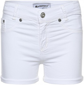 Super Stretch Hot Pants in Weiß für Girls von BLUE EFFECT Normale Weite, Slim Fitting 3193