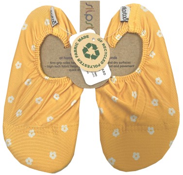 Slip Stop - Badeschuhe / Barfußschuhe / Allroundschuhe für Kids * Marbella * in Sonnengelb