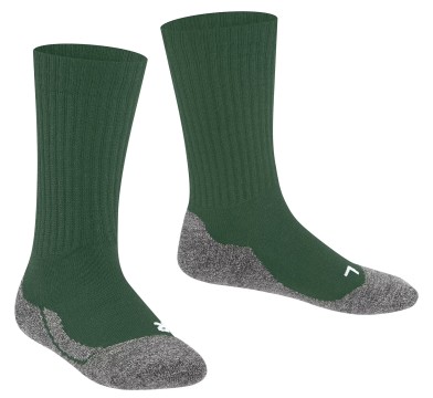 FALKE Active Warm in Grün Anatomische Rechts / Links Form Plüschsohle, Feuchtigkeitsabführend