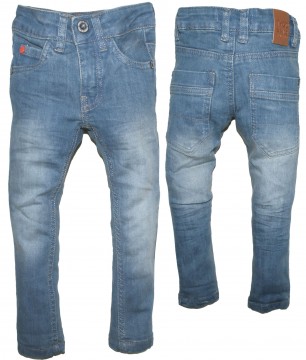 Coole Jeans in Medium Blue Bleached für Boys von TYGO &amp; VITO Skinny Fit 6600-801