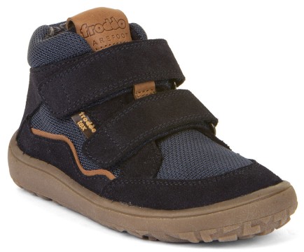 Barfußschuhe aus Leder &amp; Mesh, TEX Membran &amp; Textil Futter Dark Blue v. FRODDO G3110254