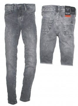 Super Skinny Jeans aus weichem Stretch Denim in GREY Used für Girls von CARS Jeans 2552813