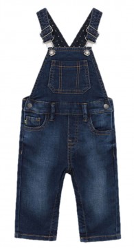 Richtig coole &amp; super weiche Jeans Latzhose in Dark Blue Denim von MAYORAL 2607