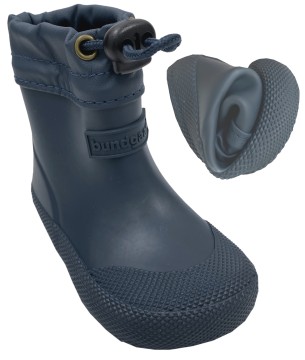 Extrem flexible & leichte Barfuß- Gummistiefel Kurzschaft COVER in 5485 Navy v. BUNDGAARD