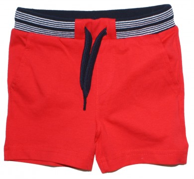 Sportlich lässige Shorts aus BW Jersey in kräftigem Rot für Jungen von MAYORAL 1693
