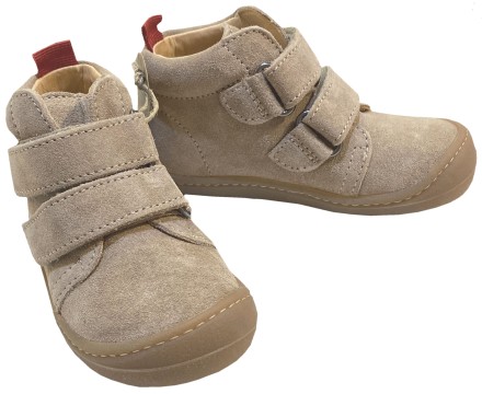 Barfußschuhe BIO Leder in Beige / Taupe Schmaler Leisten / Spann Normal BOB v. KOEL 06M002.310