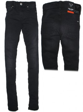 Super Skinny Jeans aus weichem Stretch Denim in Schwarz Used für Girls von CARS Jeans 2552841