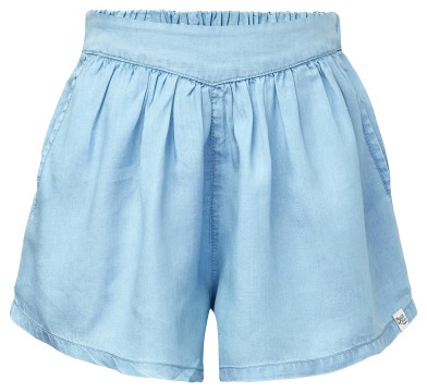 Luftig leichte Shorts in Jeans Optik in hellem Blue Denim aus Lyocell von NOPPIES 2531218