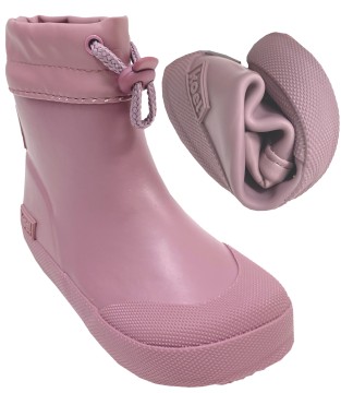 Extrem flexible & leichte Gummistiefel / Wellie Kurzschaft von KOEL in Uni Blossom / Rosa 27M006.70E