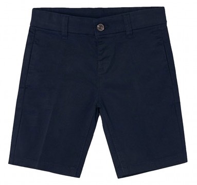 Schlichte Chino Shorts, Bermuda Länge in Marine , kurze Hose für Jungen von MAYORAL 202